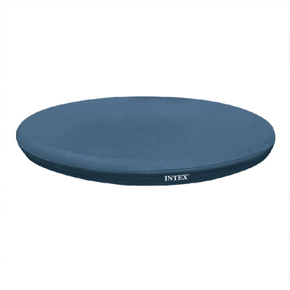Intex 7.3 Ft Above Ground Swimming Pool Vinyl Round Cover Tarp, No Pool Included