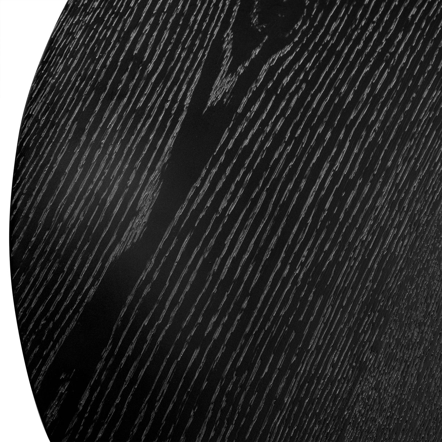 OWEN RUSTIC CIRCULAR WOODEN COFFEE TABLE IN AGED BLACK