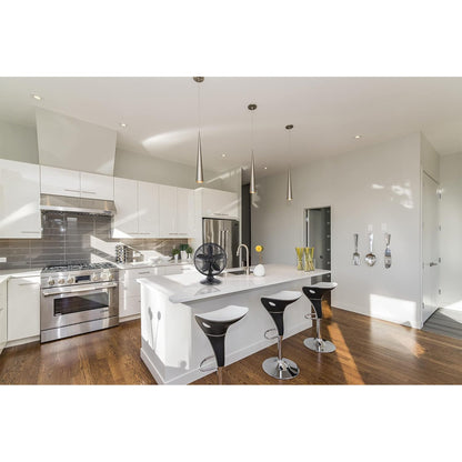 Good Housekeeping All-Metal Oscillating Retro Desk Fan, 12 Inch, Breezewave