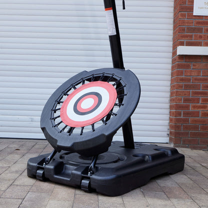 IE Sports Portable Basketball Hoop, Adjustable Height, 54" Backboard & Rebounder