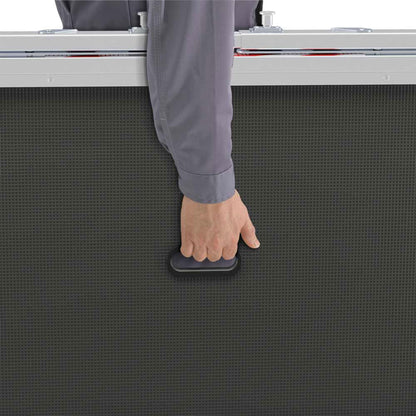 Hailo Adjustable Aluminum Work Platform TP2 Plus for Ladders & Stairs, Foldable