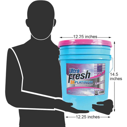 Ultra Fresh Platinum Laundry Fabric Softener up to 640 Loads, Lavender, 5 Gallon