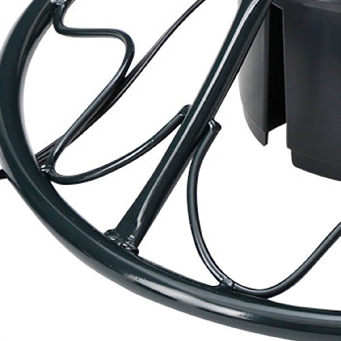 Home Heritage Rotating Tree Stand Base with Cascade Quick Set 5-Ft Pre-Lit Tree