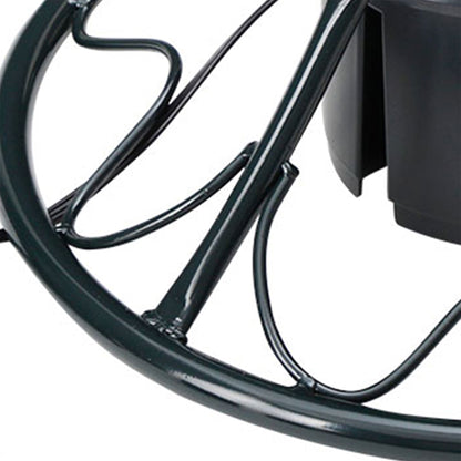 Home Heritage Rotating Tree Stand Base with Cascade Quick Set 5-Ft Pre-Lit Tree