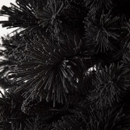 Home Heritage Rotating Tree Stand Base w/ Snowdrift 6.5 Ft Pre-Lit Holiday Tree