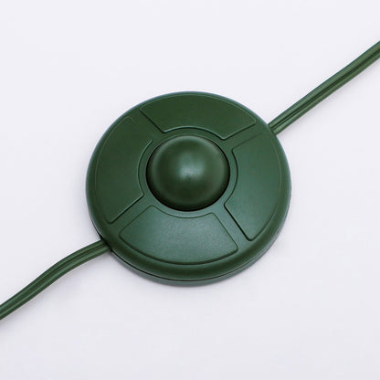 Home Heritage Rotating Tree Stand Base w/Snowdrift 6.5' Pine Christmas Tree