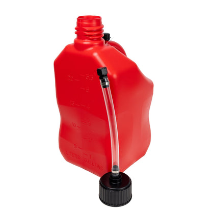 Bushman 4 Pack U-Jug Storage Jug, Portable Plastic Container, 5.5 Gal, Red - Find Fresh Goods