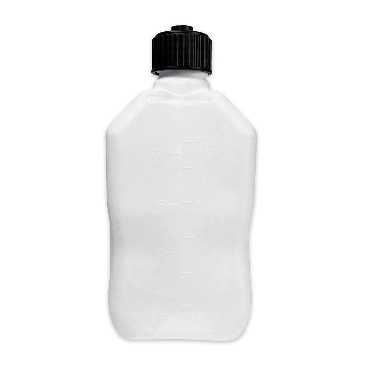 Bushman 4 Pack U-Jug Storage Jug, Portable Plastic Container, 5.5Gal, White - Find Fresh Goods