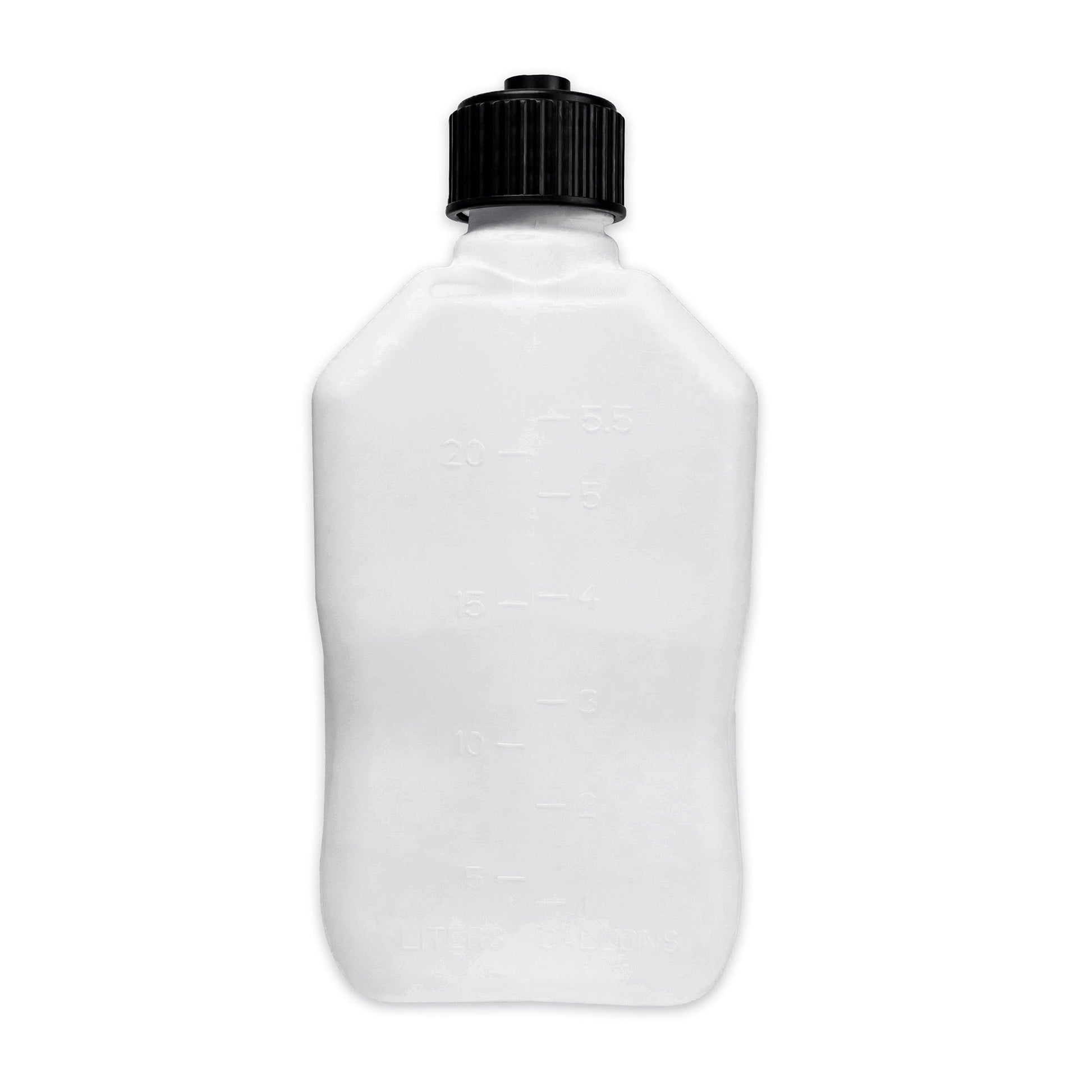 Bushman 4 Pack U-Jug Storage Jug, Portable Plastic Container, 5.5Gal, White - Find Fresh Goods