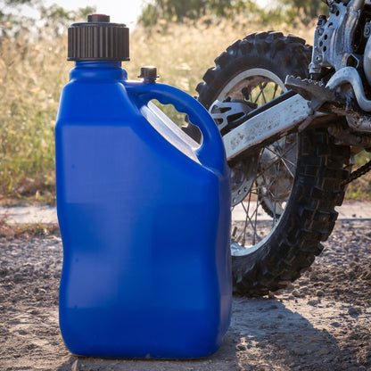 Bushman 4 Pack U-Jug Storage Jug, Portable Plastic Container, 5.5 Gal, Blue - Find Fresh Goods