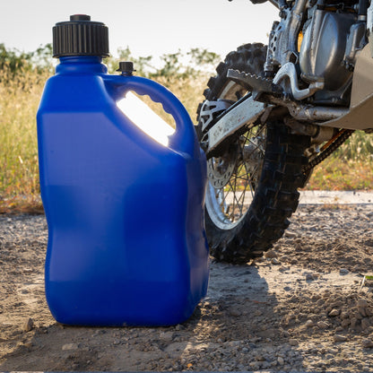 Bushman 4 Pack U-Jug Storage Jug, Portable Plastic Container, 5.5 Gal, Blue - Find Fresh Goods