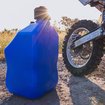 Bushman 4 Pack U-Jug Storage Jug, Portable Plastic Container, 5.5 Gal, Blue - Find Fresh Goods