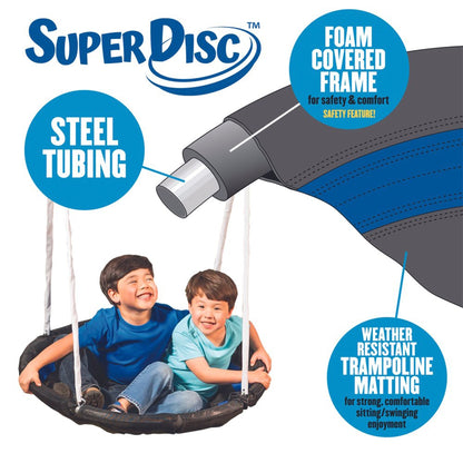 XDP Recreation Playtime Fun with Water Slide, Super Disc Swing and Swing Seat