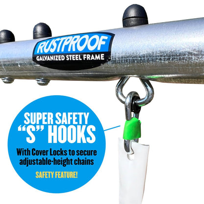 XDP Recreation Fun Always Outdoor Playground with Water Slide & Super Disc Swing