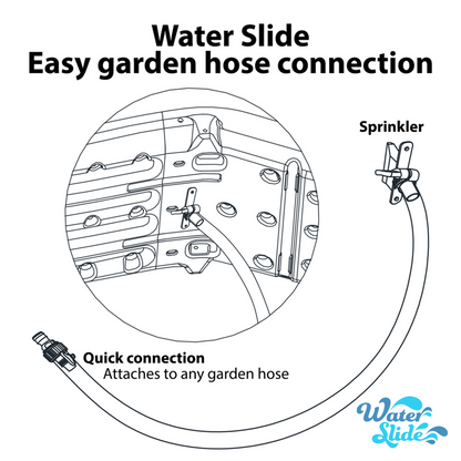 XDP Recreation Swingin' Free Playground Set with Water Slide, Super Disc Swing