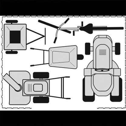 COVER-IT Metal Lockable Storage Shed for Outdoor or Backyard Storage, 8' x 6'