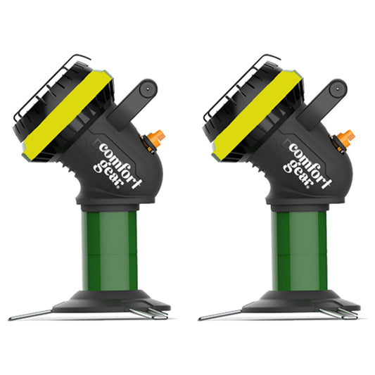 Comfort Gear 2 Pack Portable Propane Heater, Indoor Safe, 4000 BTU for Outdoors