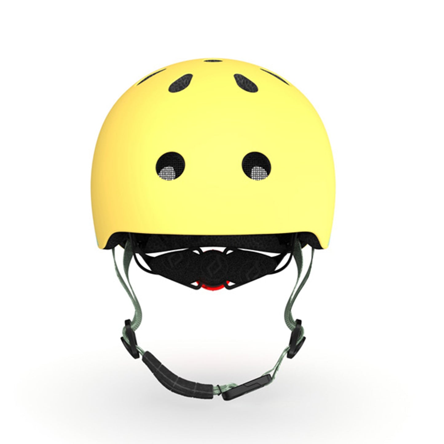 Scoot & Ride Toddler Kids Bike and Scooter Helmet with LED Light, XXS, Lemon