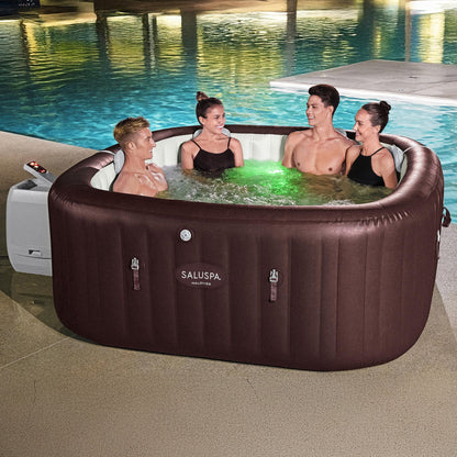 Bestway SaluSpa Maldives 5-7 Person Energy-Efficient HydroJet Inflatable Hot Tub