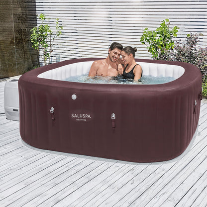 Bestway SaluSpa Maldives 5-7 Person Energy-Efficient HydroJet Inflatable Hot Tub