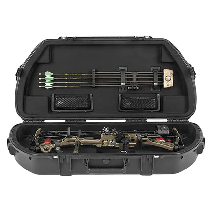 SKB Hard Protective Storage Case, Archery Bow & Arrow iSeries Shaped Case, Black