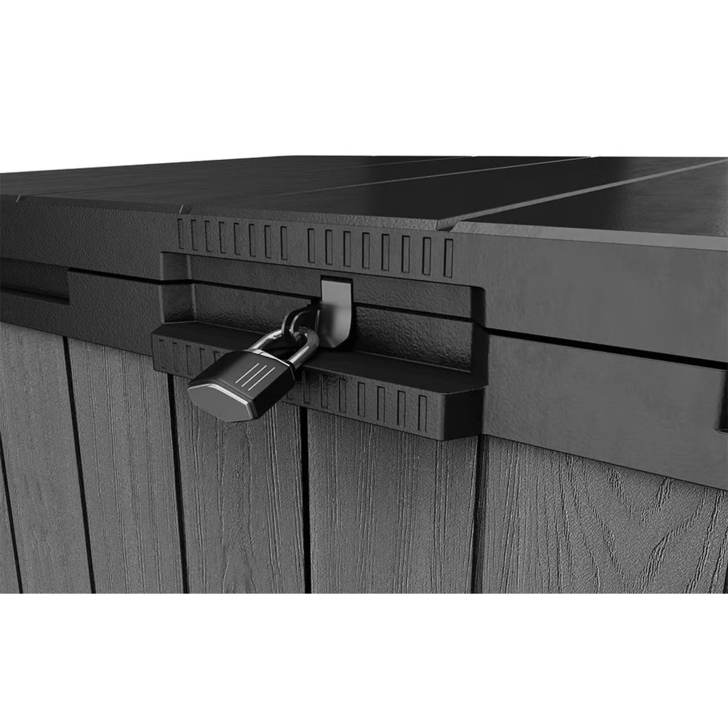 Keter Outdoor Storage Shed, Durable Resin, Compact, Store-It-Out Darwin, Grey