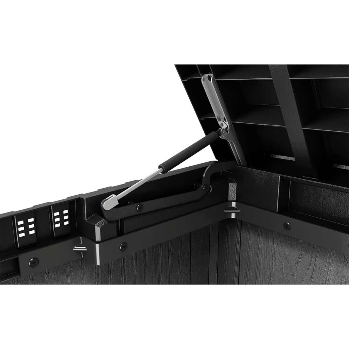 Keter Outdoor Storage Shed, Durable Resin, Compact, Store-It-Out Darwin, Grey