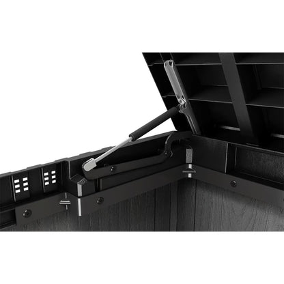 Keter Outdoor Storage Shed, Durable Resin, Compact, Store-It-Out Darwin, Grey