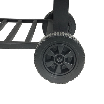 Grill Boss 24 Inch Charcoal BBQ Grill, Side Shelves, Built In Thermometer, Black