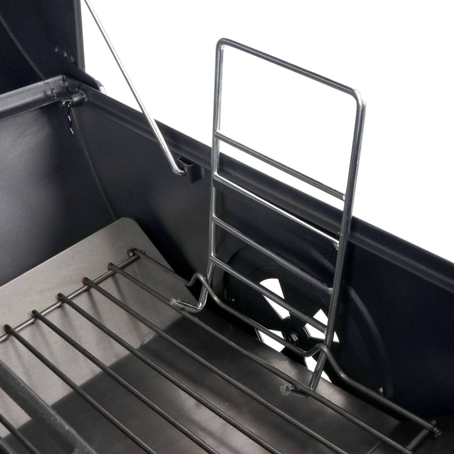 Grill Boss 30" Charcoal Barrel Grill, Adjustable Grate Large Cooking Area, Black