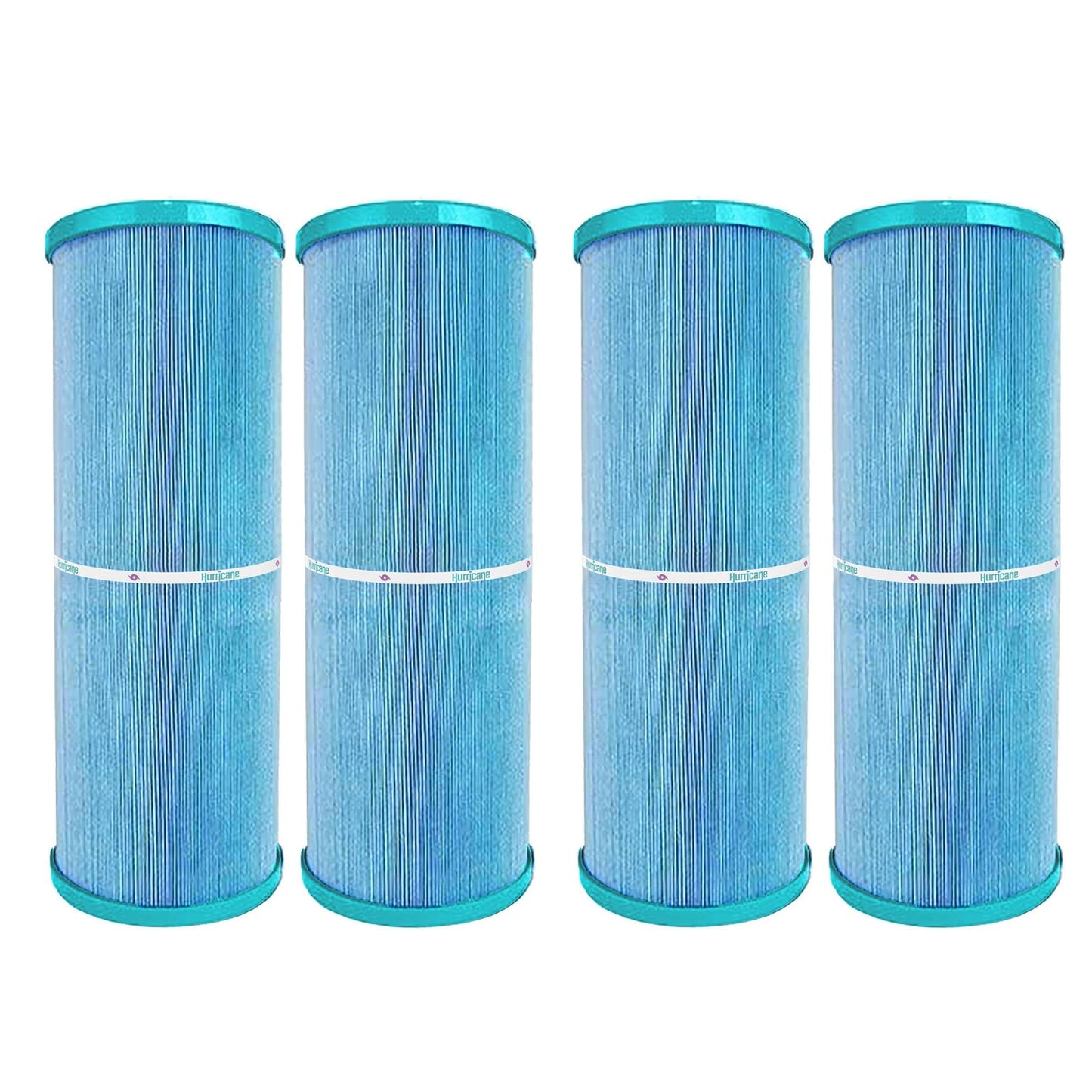 Hurricane 4 Pack HF4401-02M Elite Aseptic Pool Spa Filter Cartridge Replacement