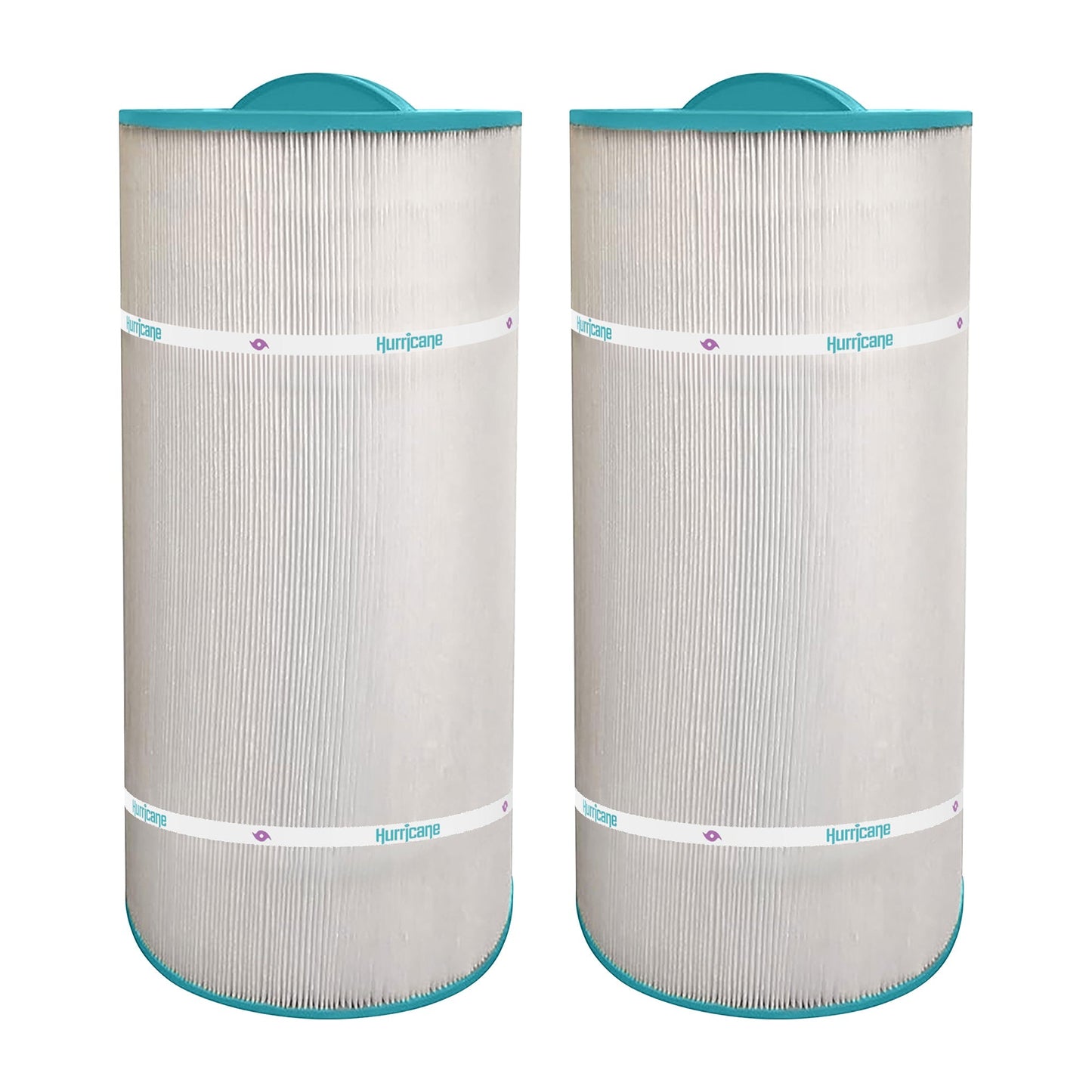 Hurricane 2 Pack Replacement Spa Filter Cartridge for Unicel C8399 and PCD100W