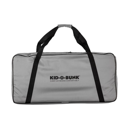 Disc-O-Bed Youth Single Cot Kid-O-Bed with Storage Organizer & Carry Bag, Red