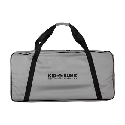 Disc-O-Bed Youth Single Cot Kid-O-Bed with Storage Organizer & Carry Bag, Navy