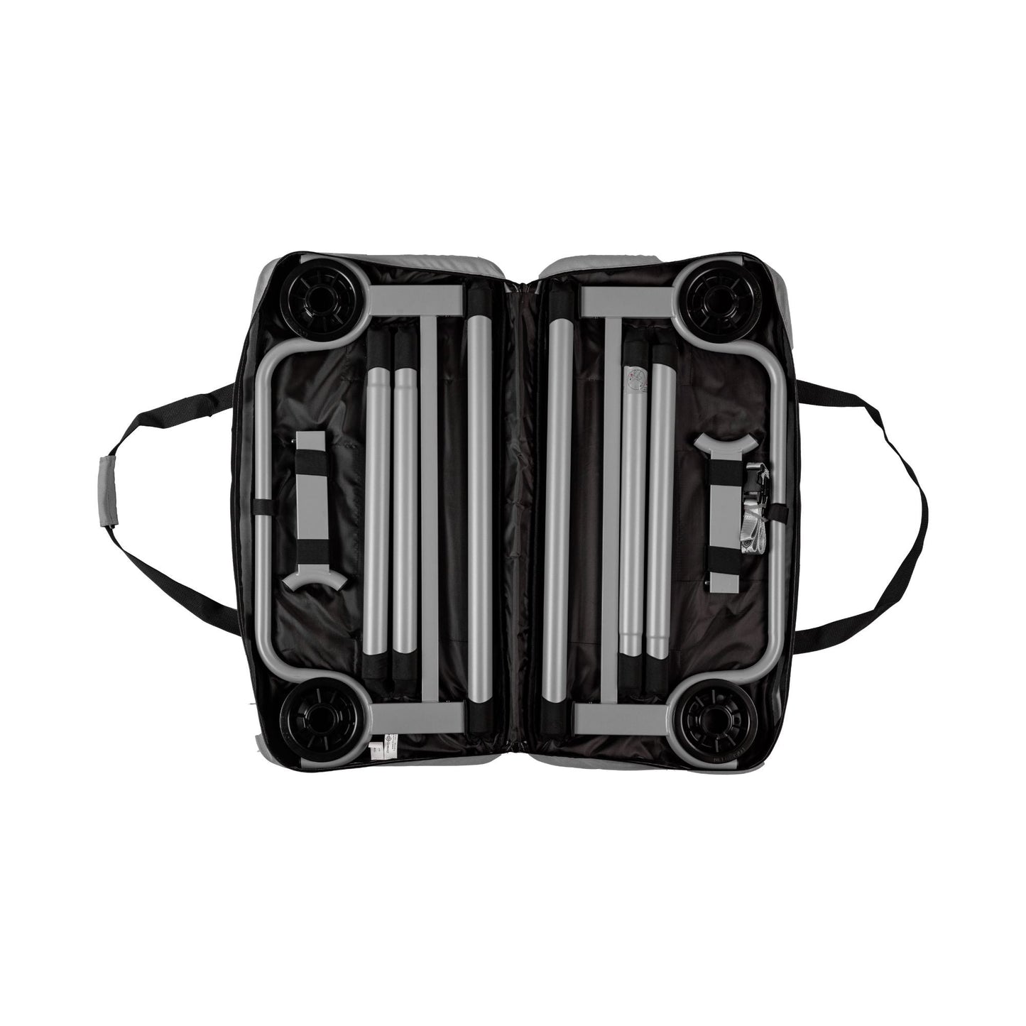 Disc-O-Bed Youth Single Cot Kid-O-Bed with Storage Organizer & Carry Bag, Tan