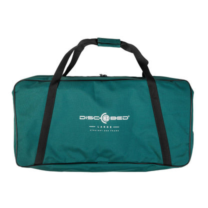 Disc-O-Bed Single Cot, Portable Sleep Solution for Tents & Cabins, Green, Large