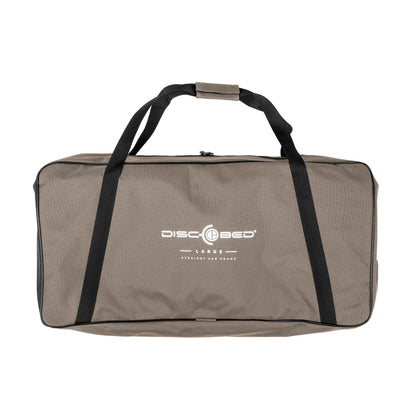 Disc-O-Bed Single Cot, Portable Sleep Solution for Tents & Cabins, Tan, Large