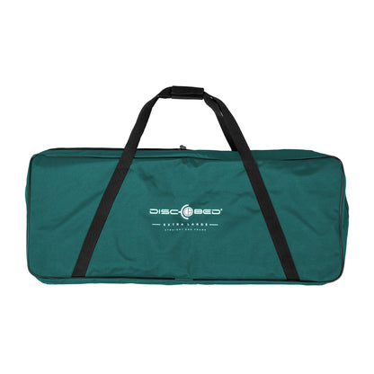 Disc-O-Bed Single Cot, Portable Sleep Solution for Tents & Cabins, Green, XL