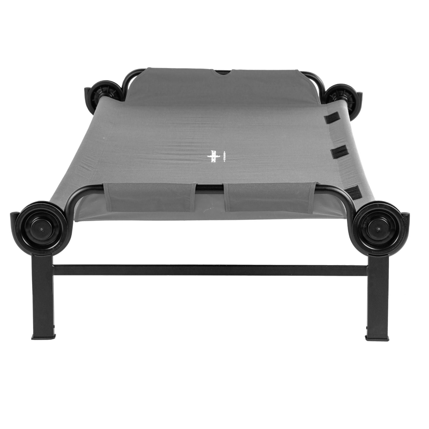 Disc-O-Bed Single Cot, Portable Sleep Solution for Tents & Cabins, Grey, XL