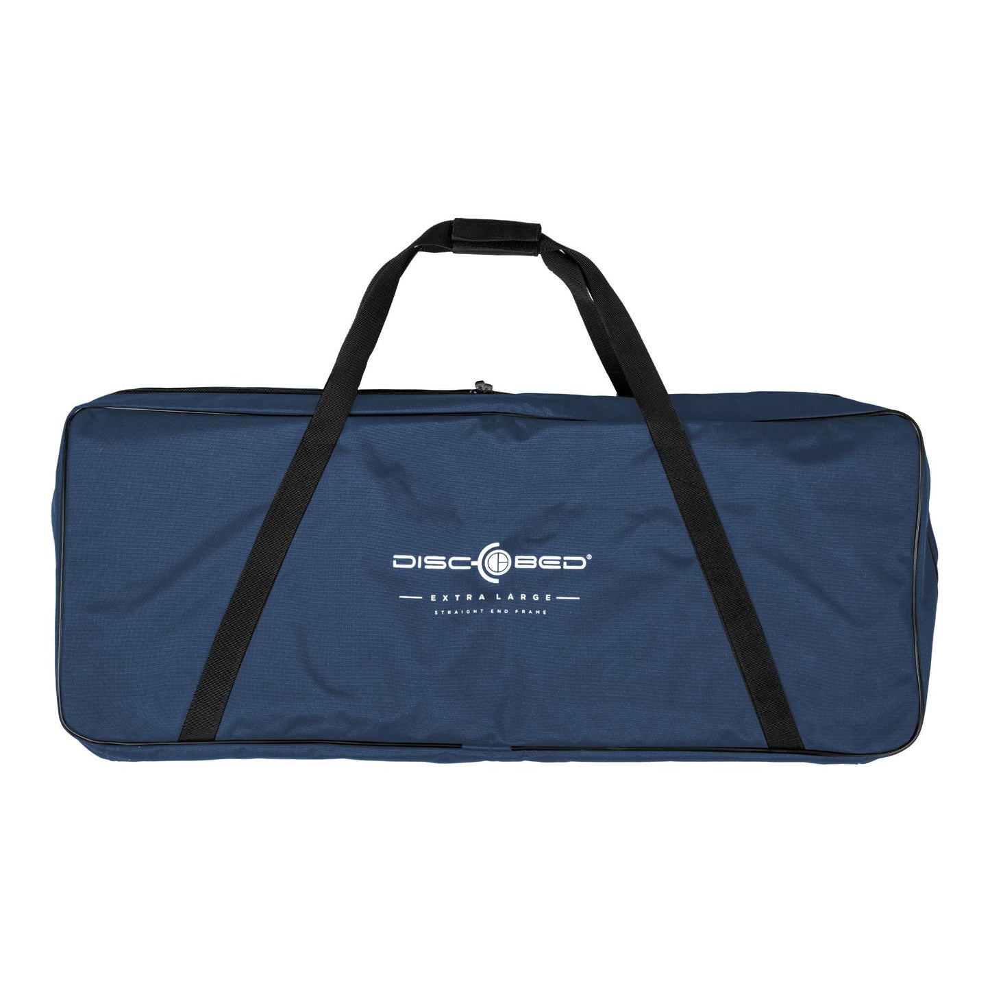 Disc-O-Bed Single Cot, Portable Sleep Solution for Tents & Cabins, Navy, XL