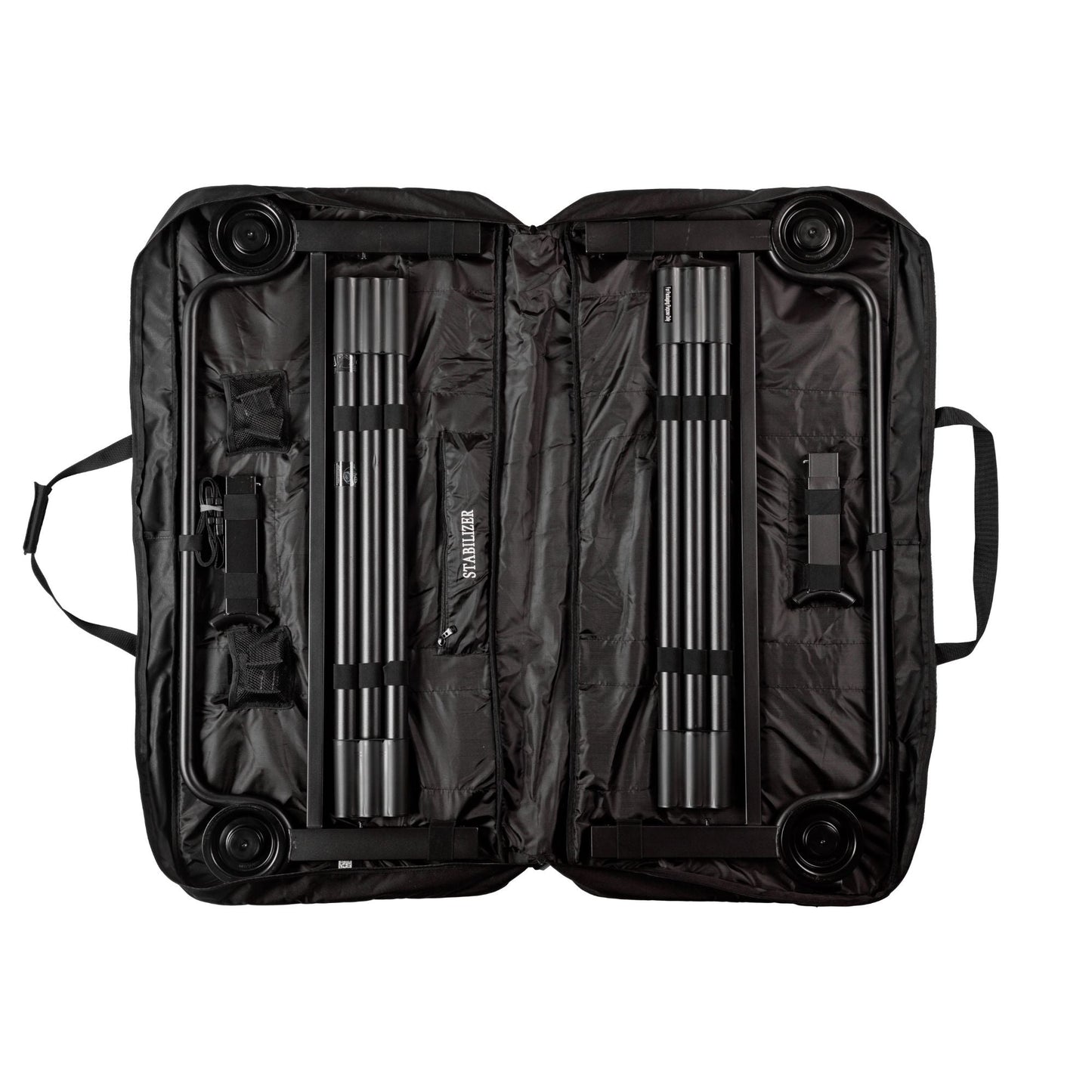 Disc-O-Bed Single Cot, Portable Sleep Solution for Tents, Cabins, Black, 2XL