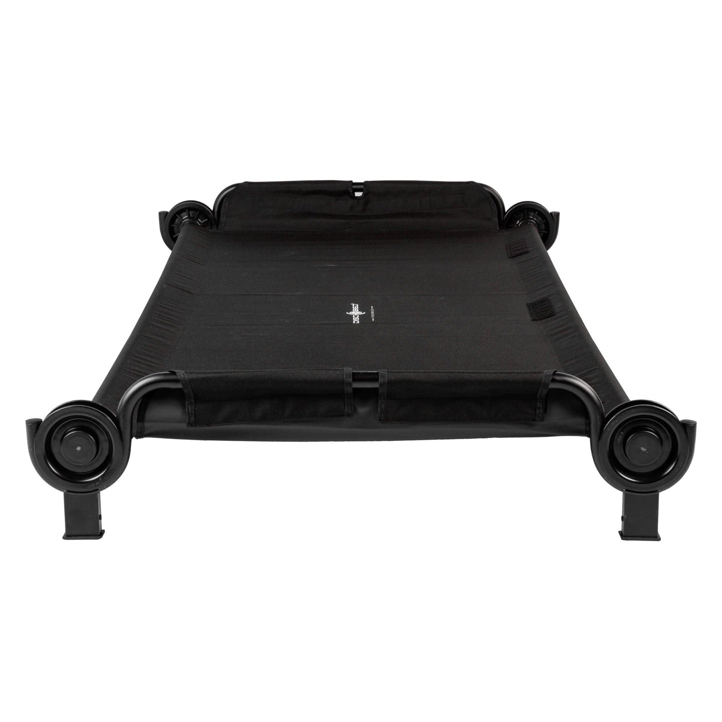 Disc-O-Bed Trundle Cot for XL or 2XL Bunk System with Zippered Carry Bag, Black