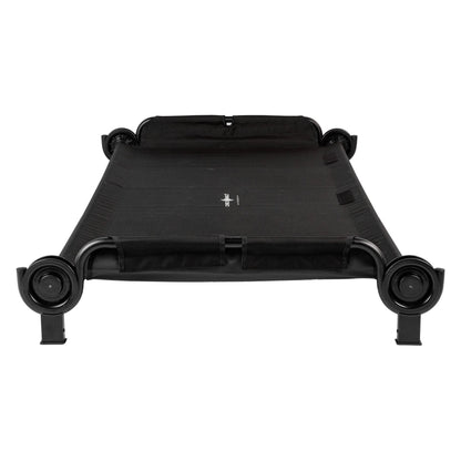 Disc-O-Bed Trundle Cot for XL or 2XL Bunk System with Zippered Carry Bag, Black