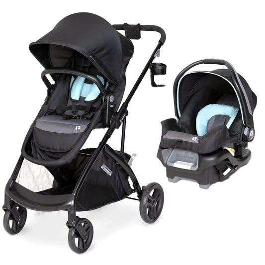 Baby Trend Modular Stroller Sonar Switch with Ally Infant Car Seat, Desert Blue