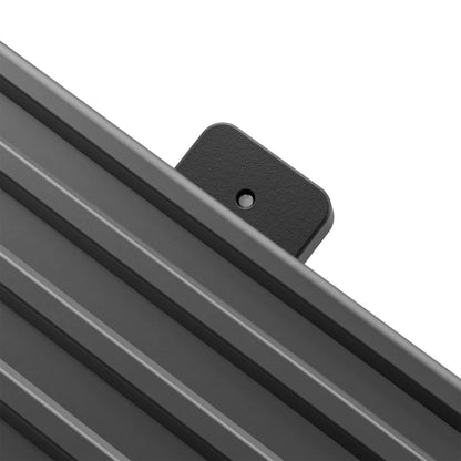 Hailo Folding 2 Step Non-Slip Stool for Home and Kitchen, K71, Silver/Black