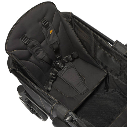 Larktale Sprout V2 Adjustable Stroller 2 Seater Wagon, 120 lb Capacity, Black