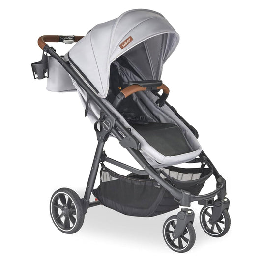 Larktale Crossover V2 All-In-One Stroller 2 Seater Wagon, 120 lb Capacity, Gray
