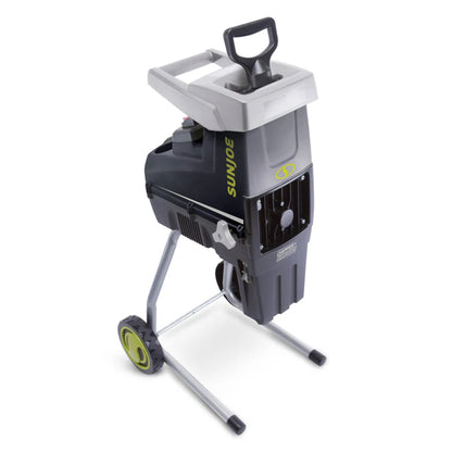Sun Joe Silent Wood Chipper Shredder, 15 Amp Machine with 1.7" Diameter, CJ603E