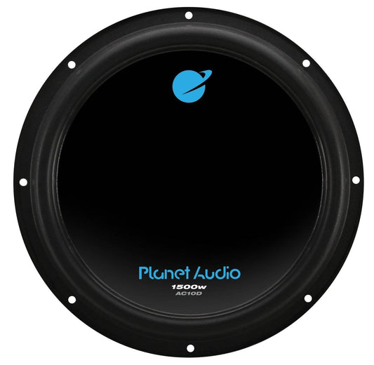 Planet Audio AC10D 10 Inch 1500 Watts 4 Ohm Dual Voice Coil Car Audio Subwoofer - Find Fresh Goods