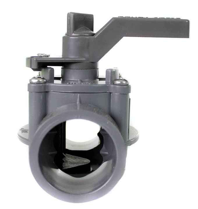 New Jandy Zodiac 3407 1.5" To 2" 2 Port Space Saver Plumbing Valve Positive Seal